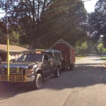 Wauwatosa shed moved to lake country